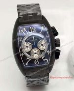 Wholesale Price Replica Franck Muller Cintree Curvex Chronograph watch Black PVD